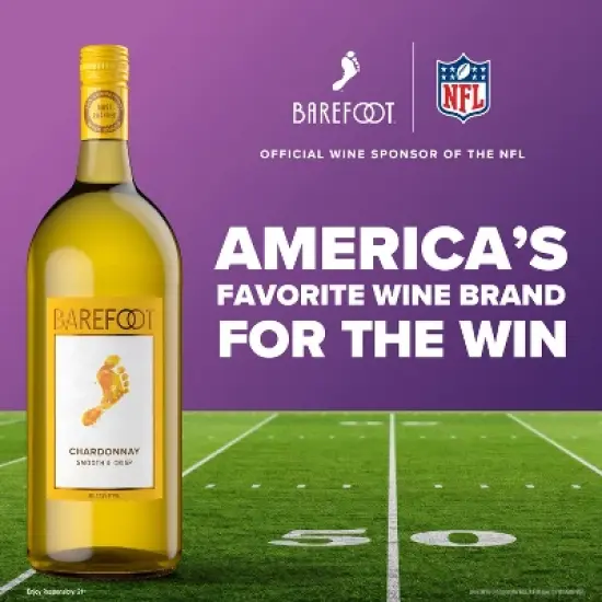 Barefoot Cellars Chardonnay White Wine - 1.5L Bottle image {3}