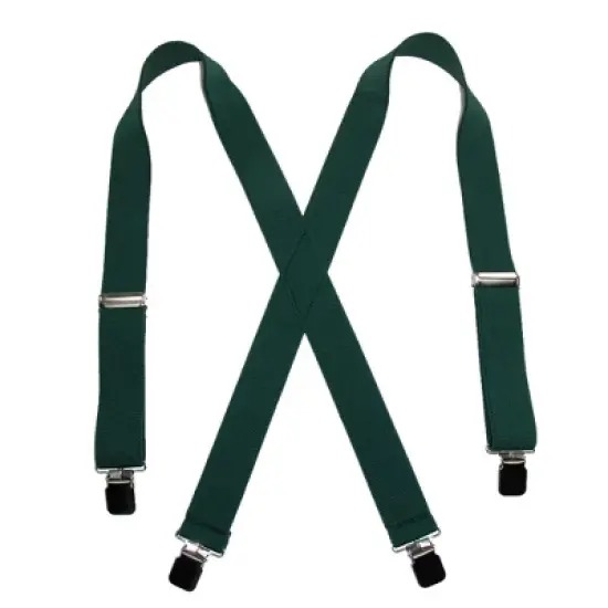 CTM Men's Terry Casual Elastic Clip-End 1 1/2 Inch Suspenders image {10}