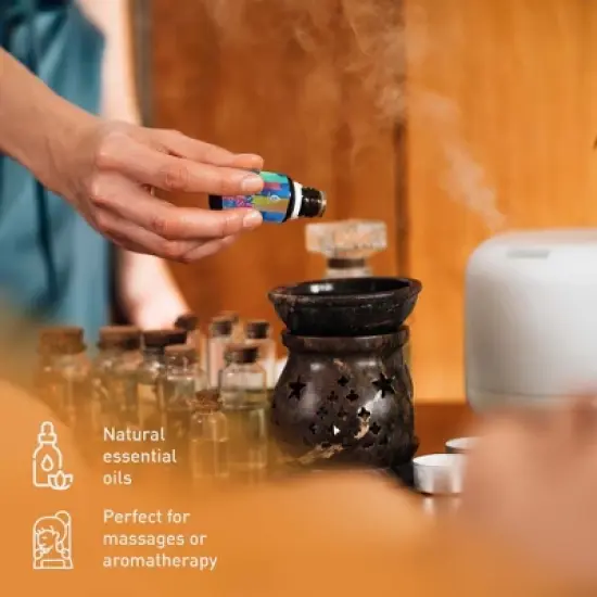 Holiday Bliss Gift Set: Aromatherapy Bath Bombs & Essential Oils image {2}