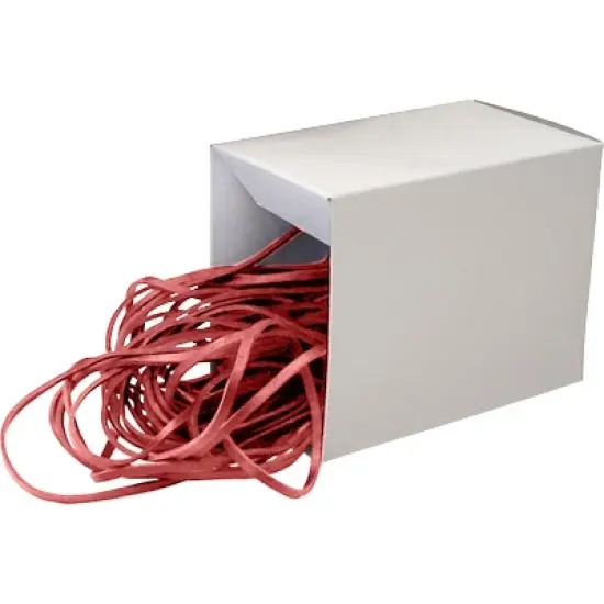 Alliance Rubberband Medium 44 Gallon 12" 50/BX Red 07825 image {1}