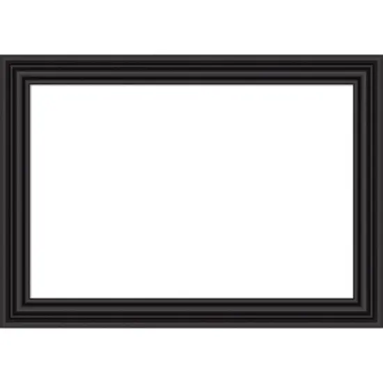 Amanti Art Colonial Black Framed Dry Erase Magnetic Board image {17}