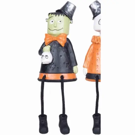 Gallerie II Sitting Trick or Treaters Decorative Halloween Figurines Set of 3 image {1}