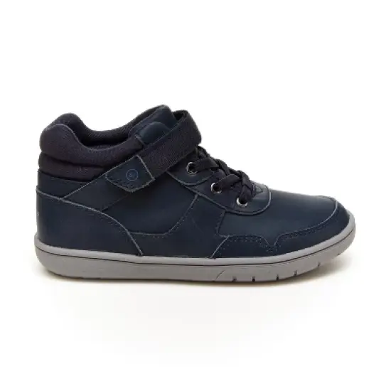 Stride Rite Ryker Kid's Leather Easy On/Off Boot image {1}
