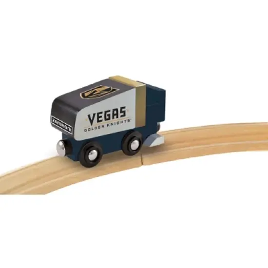 MasterPieces Officially Licensed NHL Las Vegas Golden Knights Wooden Toy Train Engine For Kids image {3}