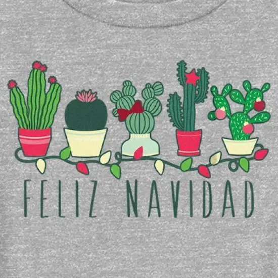 Toddler's Lost Gods Feliz Navidad Cacti T-Shirt image {1}