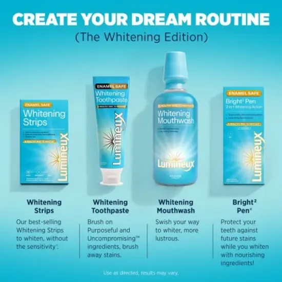 Lumineux Whitening Toothpaste - 106.3 Grams image {5}