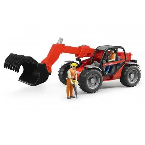 Bruder Manitou Telescopic Loader MLT 633 Turbo image {3}