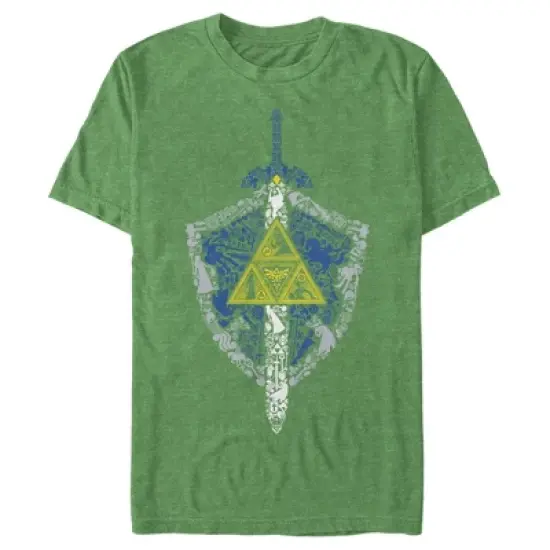 Men's Nintendo Legend of Zelda Hidden Pattern T-Shirt image {7}