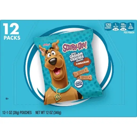 Kellogg Scooby-Doo! Cinnamon Baked Graham Cracker Sticks - 12oz/12ct image {7}