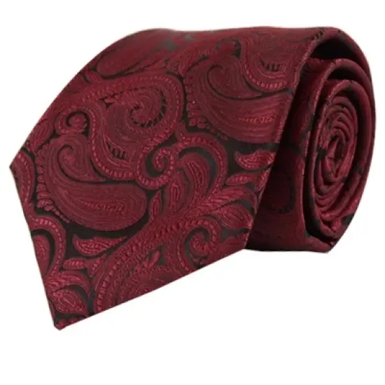 Men's Paisley Microfiber Woven Wedding Neckties image {27}