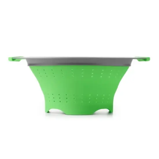 OXO 3.5qt Colander with Handle Green image {6}