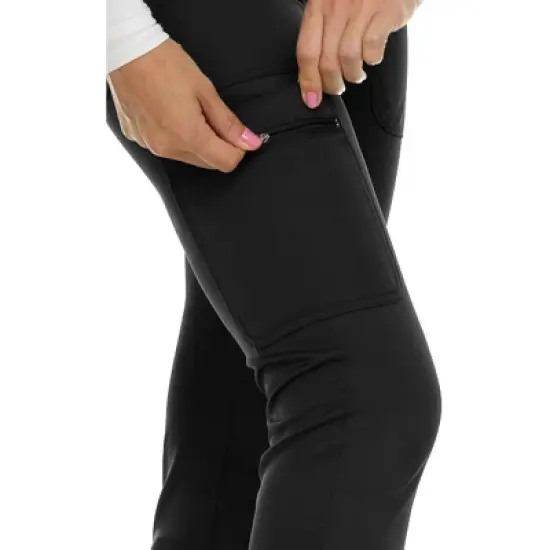 Medichic Women's Stretch Six Pocket Cargo Jogger Scrub Pants image {3}