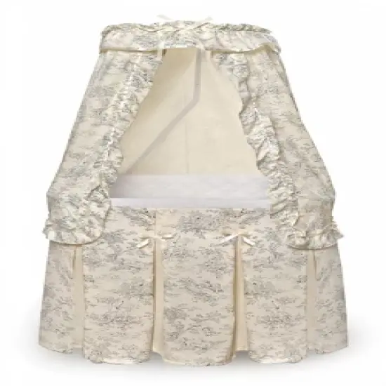 Badger Basket Majesty Baby Bassinet with Canopy image {10}