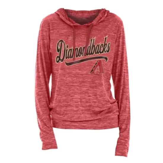 MLB Arizona Diamondbacks Women's Spacedye Lightweight Hoodie image {1}