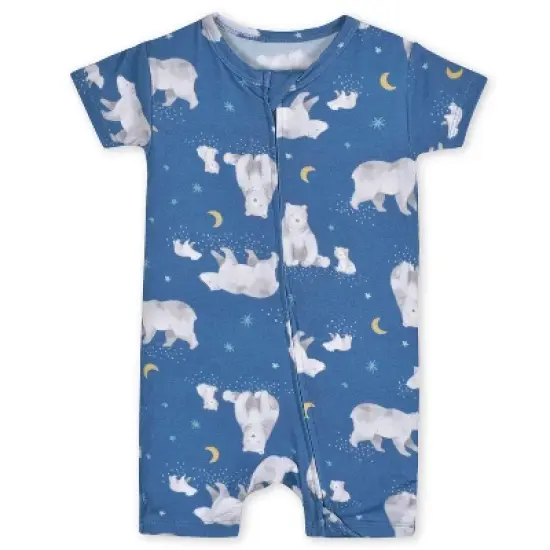 Gerber Buttery-Soft Snug Fit Short Sleeve Romper image {8}