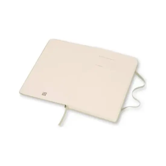 Moleskine 240pg Ruled Notebook Large Hardcover Light Green: 5x8.25", Journal, Acid-Free, Elastic Closure, Pocket image {2}