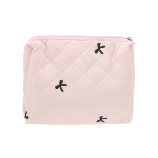 Unique Bargains Bow Embroidery Makeup Bag 1 Pc image {6}