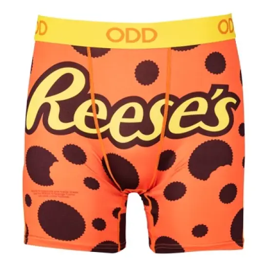 Odd Sox, Fun Boxer Briefs for Men, Reese's Peanut Butter Cups, Twizzler Logo Prints image {4}