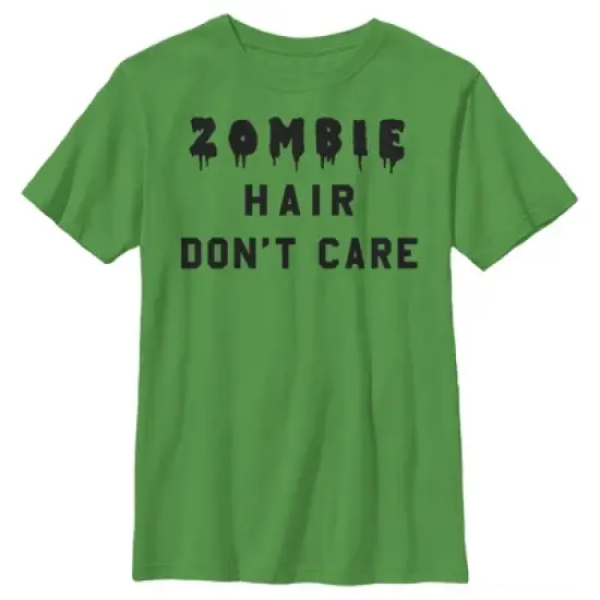 Boy's Lost Gods Halloween Zombie Hair Don't Care T-Shirt image {5}