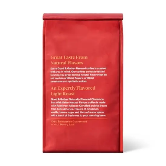 Naturally Flavored Cinnamon Bun Ground Coffee with Other Natural Flavors - 12oz - Good & Gather&trade; image {2}