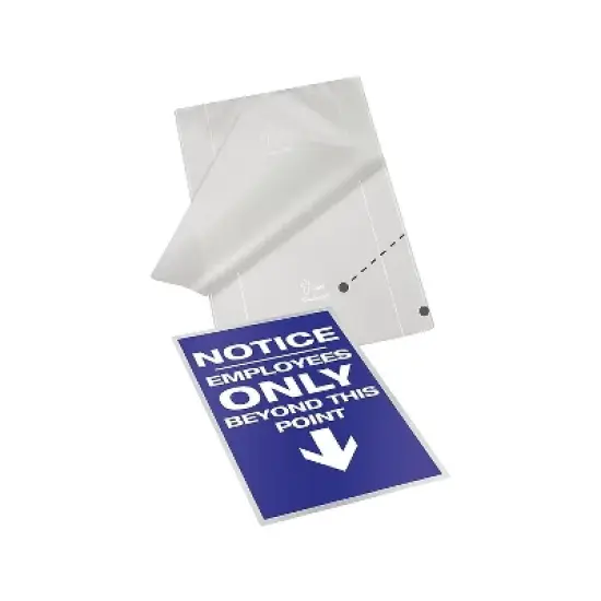 GBC Fusion EZUse Speed Thermal Pouches Letter 100/Box (3200715) 383188 image {5}