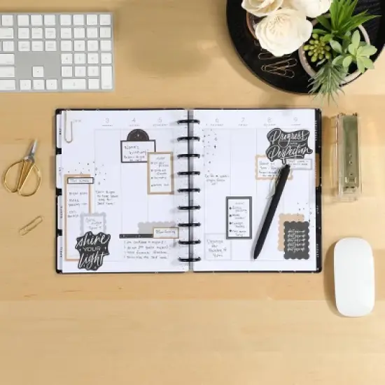 The Happy Planner 2024 9.75"x8.75" Classic Candace Carson Bold and Free image {6}