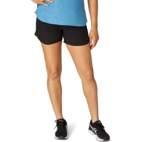 ASICS Women's PR LYTE 4IN RUN SHORT Apparel 2012C104 image {4}