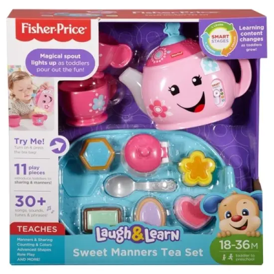 Fisher-Price Laugh and Learn Sweet Manners Tea Set image {13}