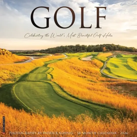 Willow Creek Press 2026 Golf with Foil Wall Calendar image {5}