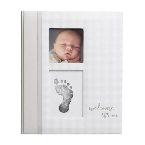 Pearhead Gingham Baby Memory Book image {10}