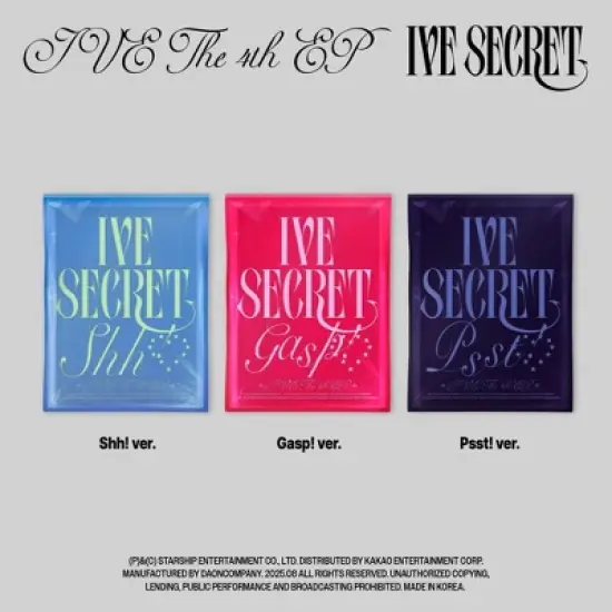 IVE - The 4th EP IVE Secret (Target Exclusive, CD) image {7}
