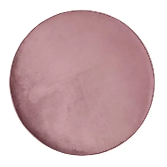 Croton Modern Glam Velvet Swivel Ottoman - Christopher Knight Home image {2}