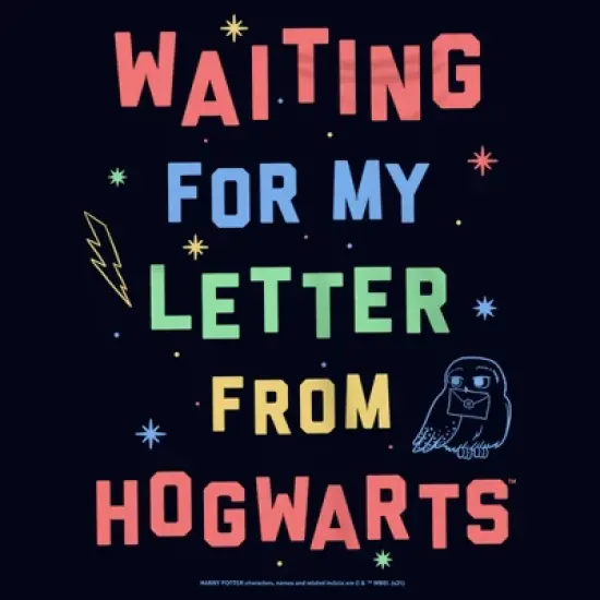 Girl's Harry Potter Waiting for my Letter from Hogwarts T-Shirt image {1}