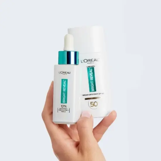 L'Oreal Paris Bright Reveal 12% Niacinamide Dark Spot Serum - 1 floz image {5}