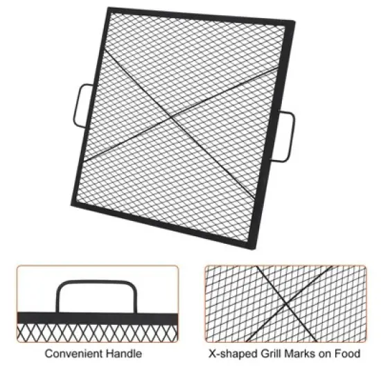 Acekool Campfire Grill Grate with Handle image {3}