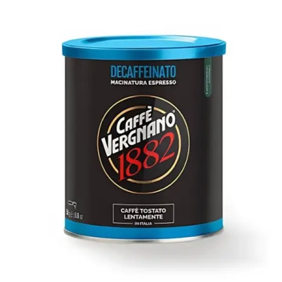 Caffe Vergnano Decaf Espresso Fine Grind Coffee 8.8oz/250g image {5}