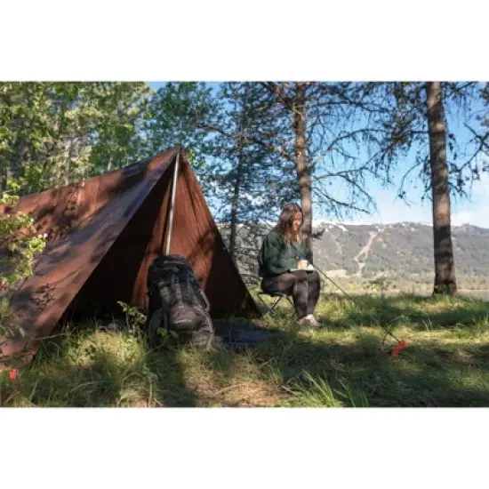Stansport Light-Duty Rip-Stop Tarp 12' x 16' - Brown - 4 Pack image {4}