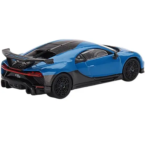 Bugatti Chiron Pur Sport Blue and Carbon Limited Edition to 7200 pcs Worldwide 1/64 Diecast Model Car by True Scale Miniatures image {2}