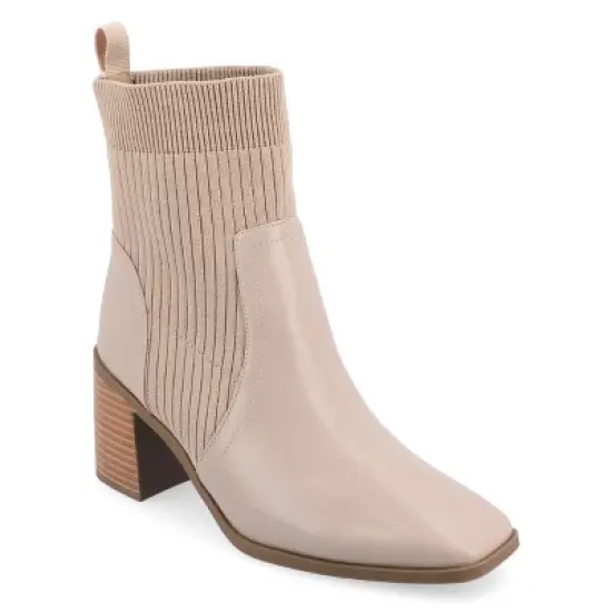 Journee Collection Medium and Wide Width Women's Tru Comfort Foam&trade; Harlowe Booties image {13}