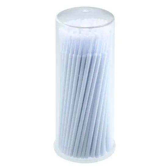 Unique Bargains Not Reusable Micro Applicator Brush for Eyelash Extension Lips Mascara Brushes Tool Set 100 Pcs image {10}