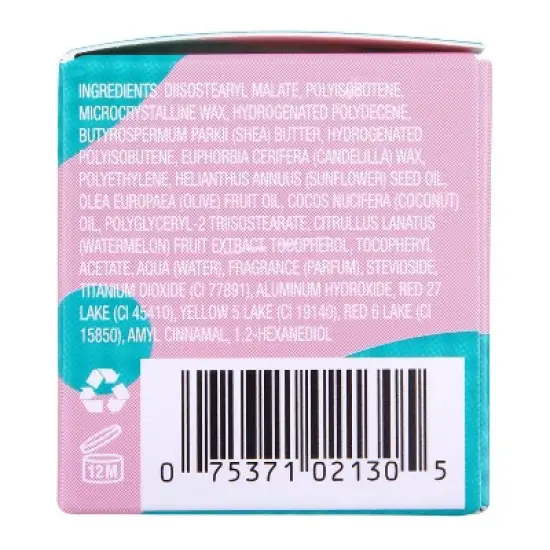 Tree Hut Watermelon Overnight Lip Mask - 0.6oz image {1}