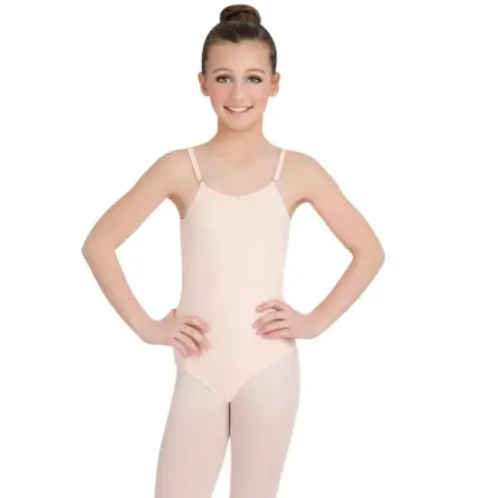 Capezio Team Basics Camisole Leotard w/ Adjustable Straps - Girls image {4}