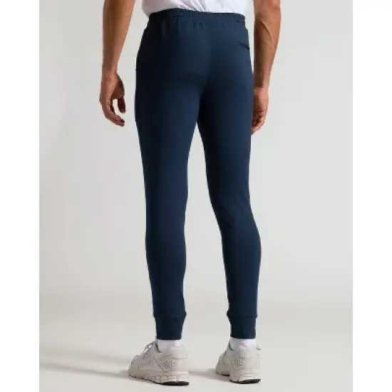 Men's Dark Heather Navy Active Joggers - True Classic image {2}