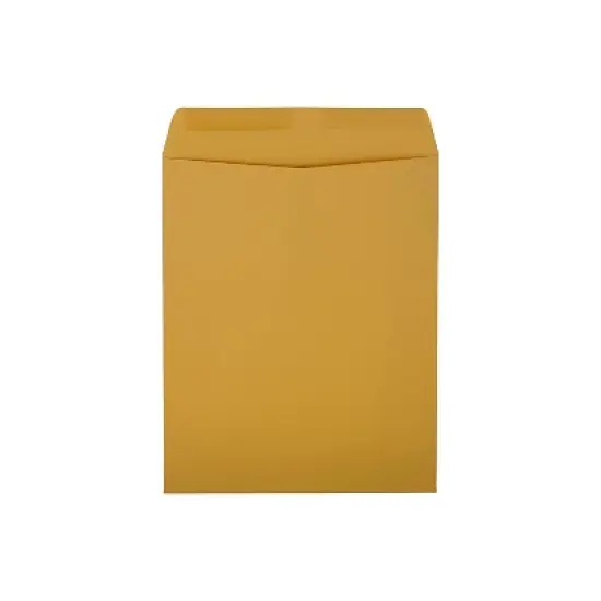 JAM Paper Open End Catalog Envelopes 11.5" x 14.5" Brown Kraft Manila 313011452I image {1}