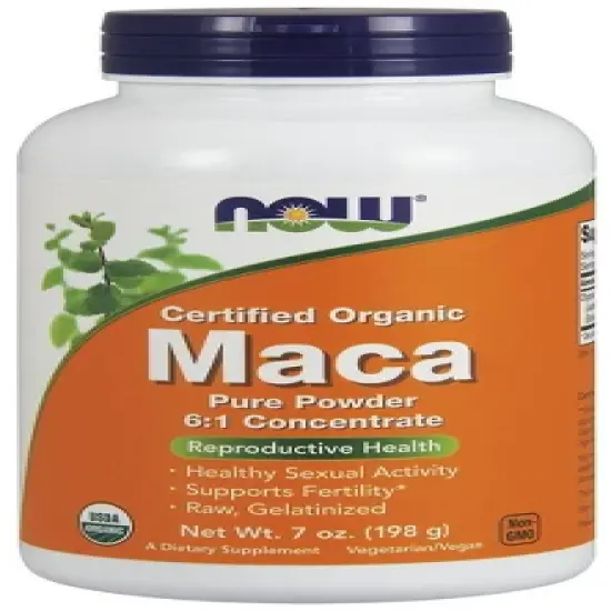 Organic Maca by Now Foods  -  7 oz Powder image {2}