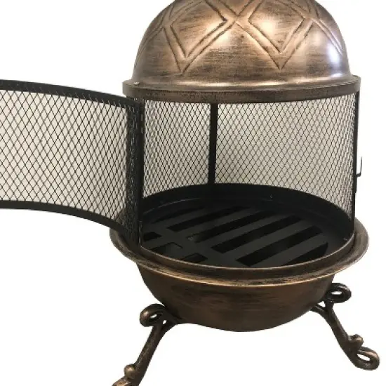 Jr. Elite Chimenea Outdoor Fire Pit - Oakland Living image {2}