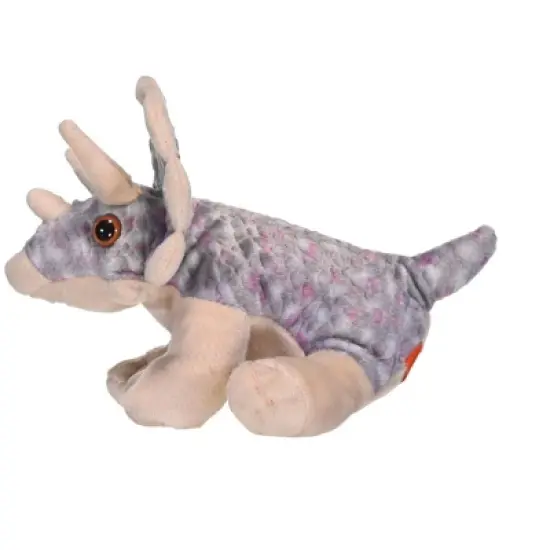 Wild Republic Cuddlekins Mini Triceratops Stuffed Animal, 8 Inches image {2}