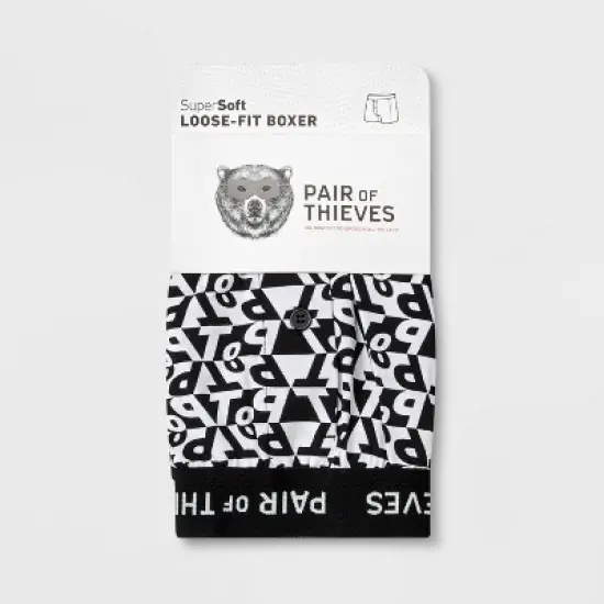 Pair of Thieves Men's Super Soft Boxer Shorts image {1}