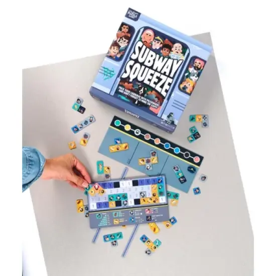 Professor Puzzle USA, Inc. Subway Squeeze Game | 2-4 Players image {1}