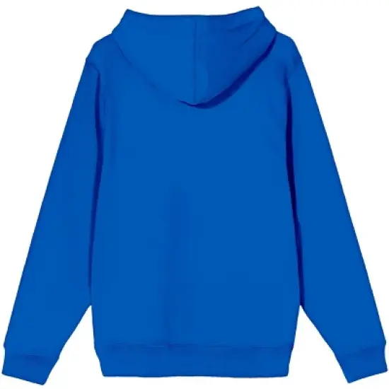 Whitney Houston Photo Art Long Sleeve Royal Blue Men's Hooded Sweatshirt image {2}